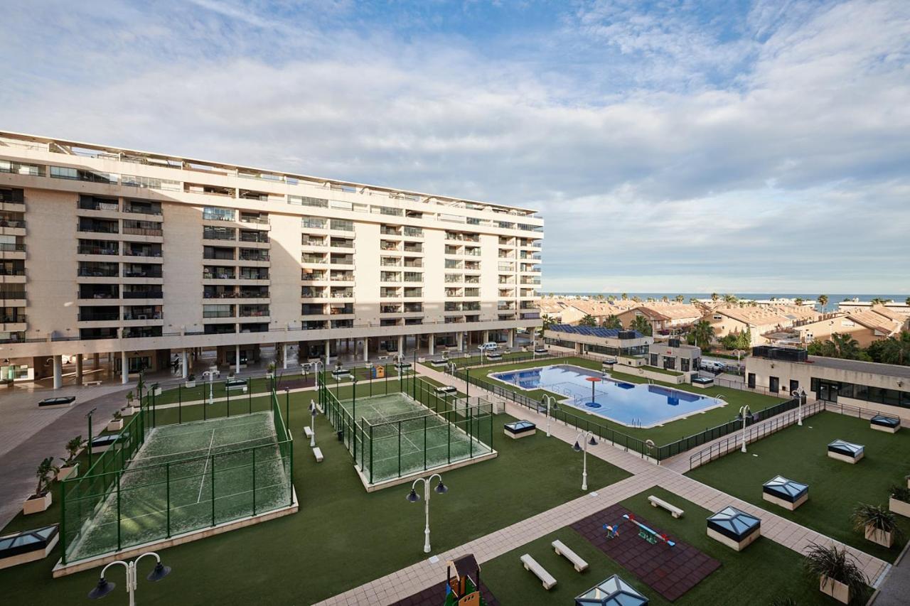 Sea View Modern Flat Apartman Alboraya Kültér fotó